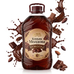Коньяк Молдавський шоколад 5 л